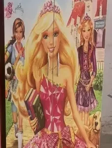 Barbie Printed Kids Almirah